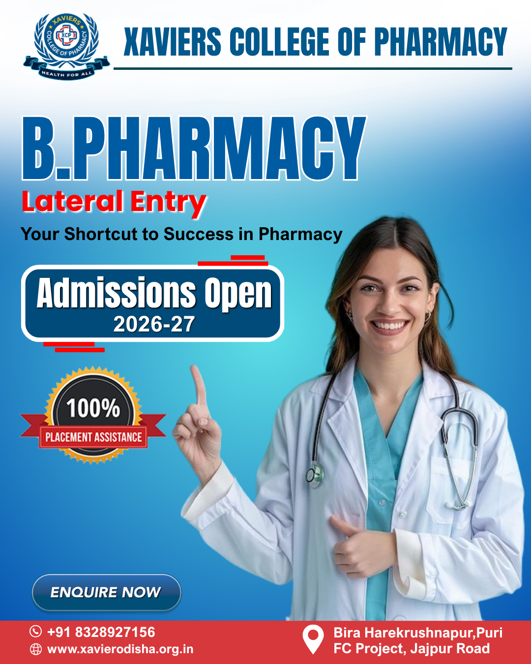 B.Pharmacy Lateral Entry